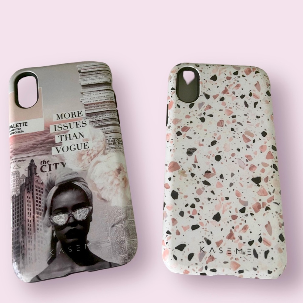 KASE ME Custom iPhone 10 X cases X 2
